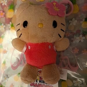 Hello Kitty Diamond Head Hawaii Exclusive Plush Keychain